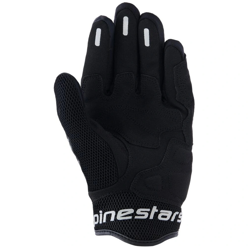 MC handsker Stella Mogress Airflow – Sort/Dark Red, str. M fra Alpinestars – produktdetalje 2
