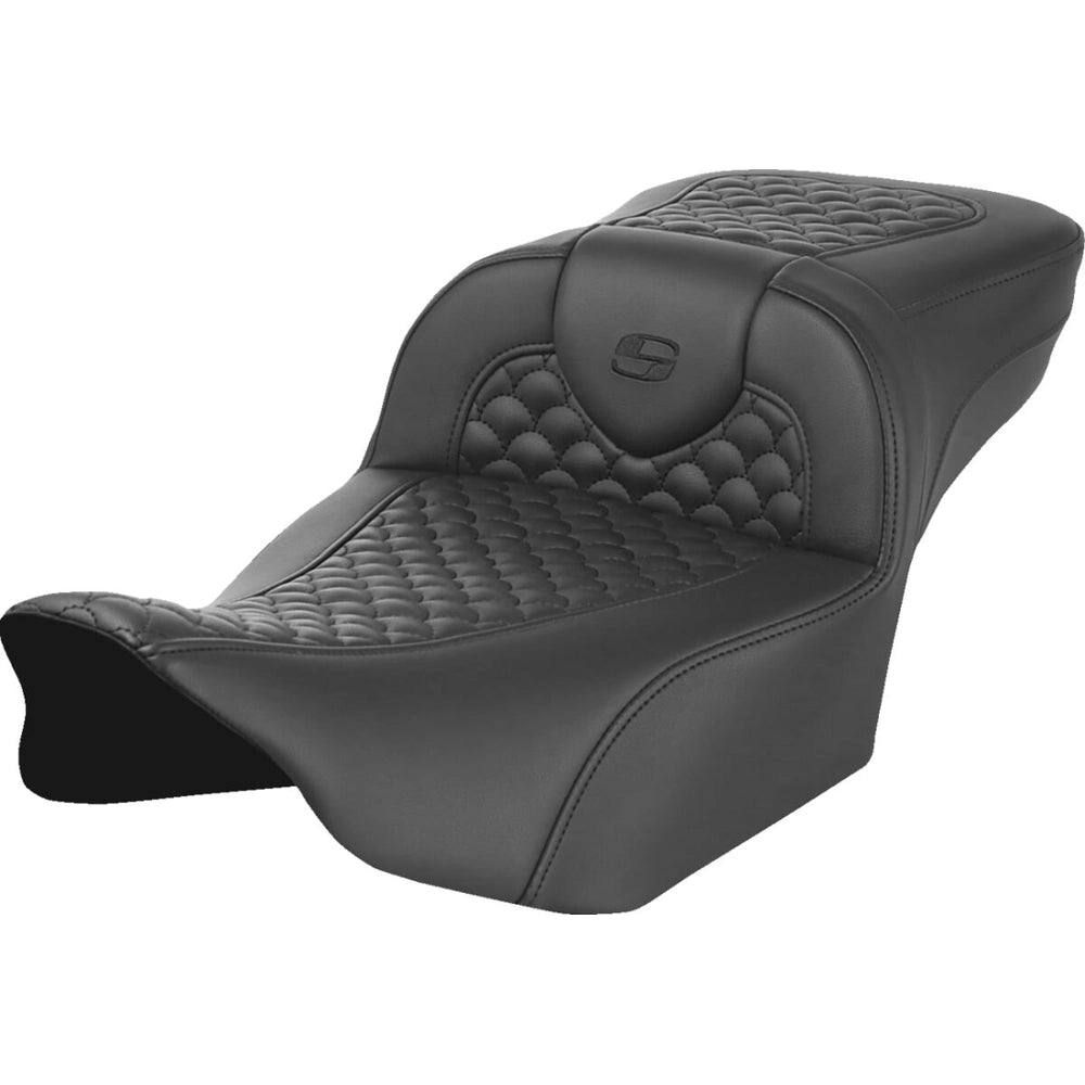 Harley-Davidson Touring (23-26) Roadsofa 2-up sæde Dragon Stitch Extended Reach – Saddlemen