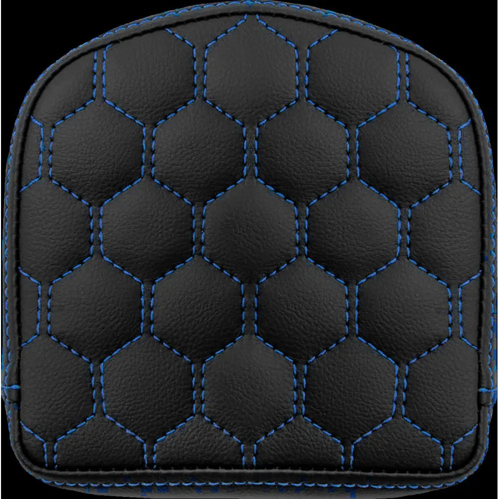 Roadsofa sissy bar pude Honeycomb, Black/ Blue – Saddlemen