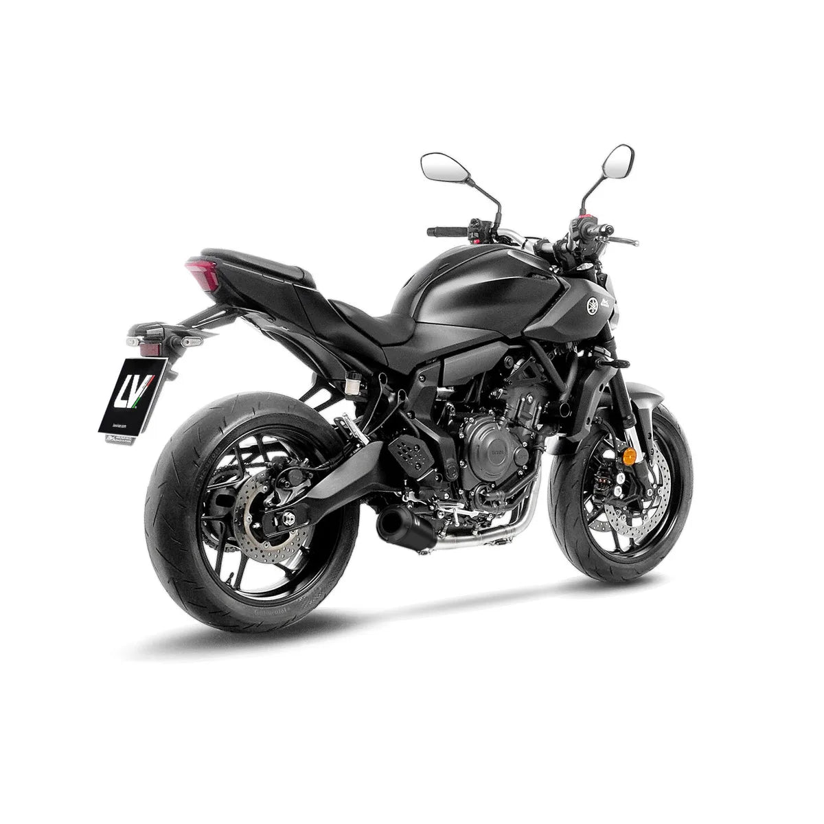 Yamaha MT-07 (20-26) m.fl. LeoVince LV-10 komplet udstødning – rustfri – 15272FBU – ekstra produktvisning af udstødningssystem, design og detaljer 8