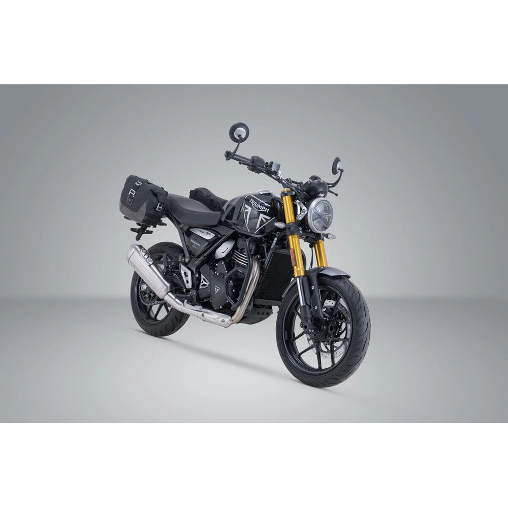 Triumph Scrambler 400 X ABS (24-26) m.fl. Legend Gear LC1 & LC 2 Side Bag System Brown Edition – SW-Motech – produktbillede 5
