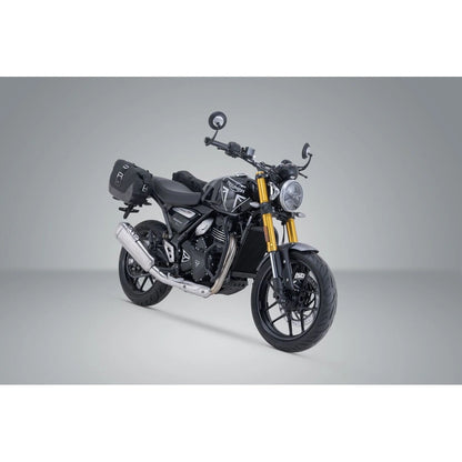 Triumph Scrambler 400 X ABS (24-26) m.fl. Legend Gear LC1 & LC 2 Side Bag System Brown Edition – SW-Motech – produktbillede 5
