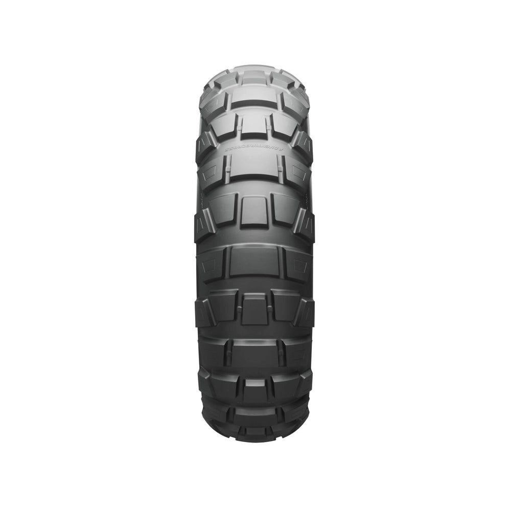 Bridgestone Battlax Adventurecross AX41 130/80-17 65Q TL – bagdæk – originalt Bridgestone bagdæk med stærkt trækgreb og robust kontrol i terræn. Køb hos Mo2parts. Produktbillede 2.