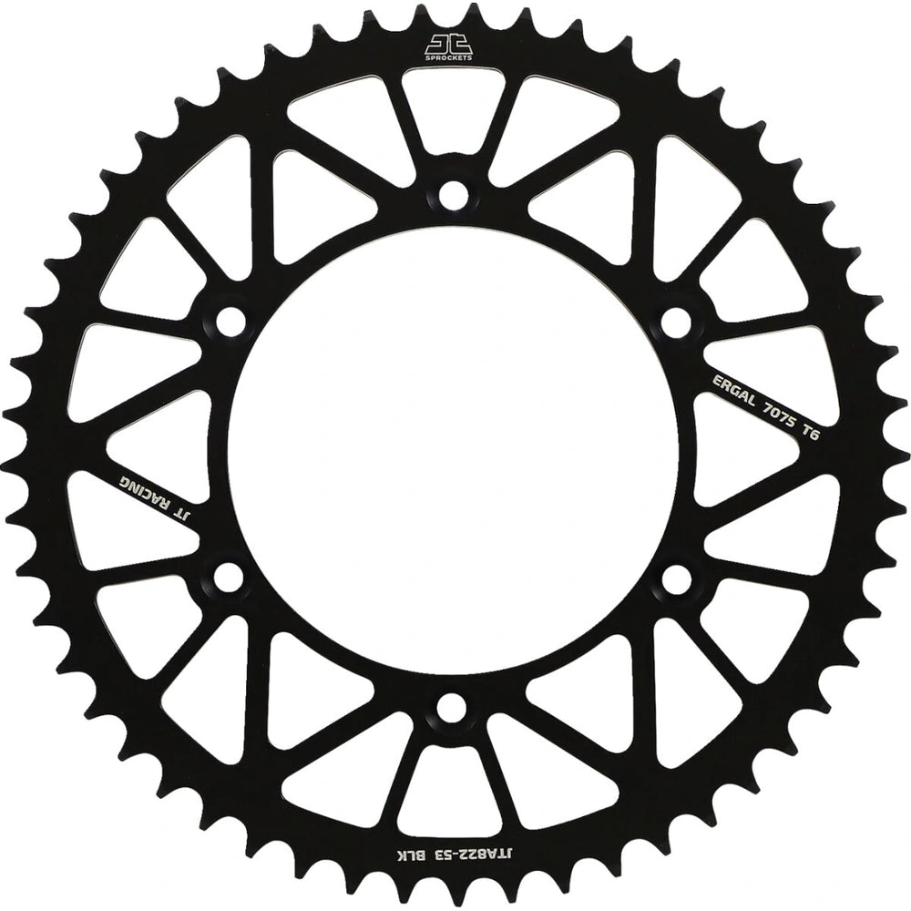 Bagtandhjul 53T, 520 – aluminium, JTA822.53BLK – JT Sprockets