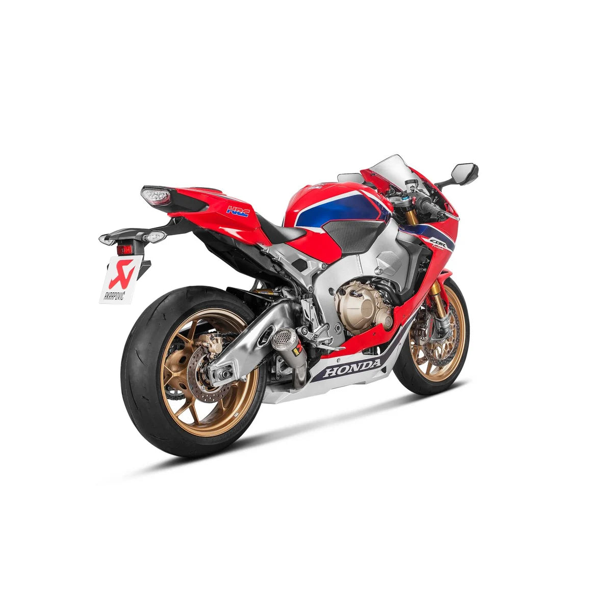 Akrapovič S-H10SO18-CBT slip-on monteret på Honda CBR1000RR Fireblade (17-19)
