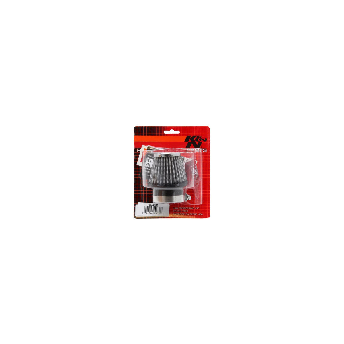 KN clamp-on luftfilter Ø49mm – RC-2500 – produktbillede 3
