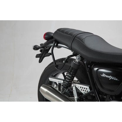 Triumph Street Twin 900 ABS (16-22) m.fl. Legend Gear LC1 Side Bag System Black Edition – SW-Motech – produktbillede 4