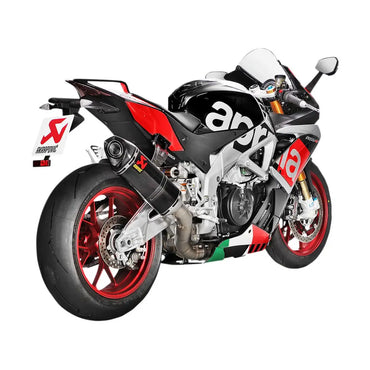 Akrapovič S-A10E8-RC komplet udstødning monteret på Aprilia RSV4 1000 (15-20) m.fl.