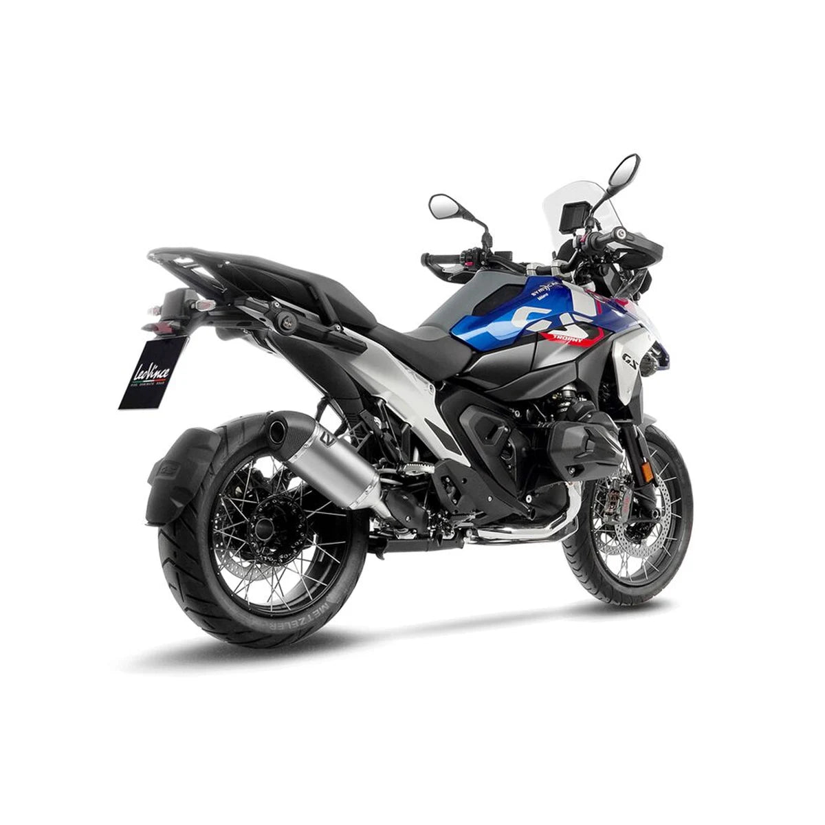 BMW R1300GS (23-26) LeoVince LV-14 slip-on – titanium – ekstra produktvisning af lyddæmper, finish og detaljer 3