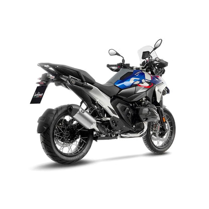 BMW R1300GS (23-26) LeoVince LV-14 slip-on – titanium – ekstra produktvisning af lyddæmper, finish og detaljer 3