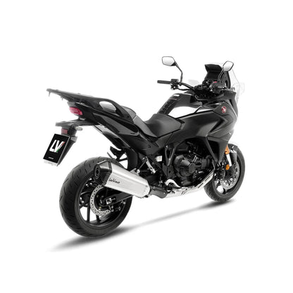 Honda NT1100 (25-26) LeoVince LV-12 R slip-on – rustfri – titanium-look – ekstra produktvisning af lyddæmper, finish og detaljer 5