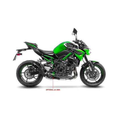 Kawasaki Z900 (22-24) m.fl. LeoVince LV Corsa S slip-on – rustfri – godkendt – mat sort – 15404SFB – ekstra produktvisning af lyddæmper, finish og detaljer 2