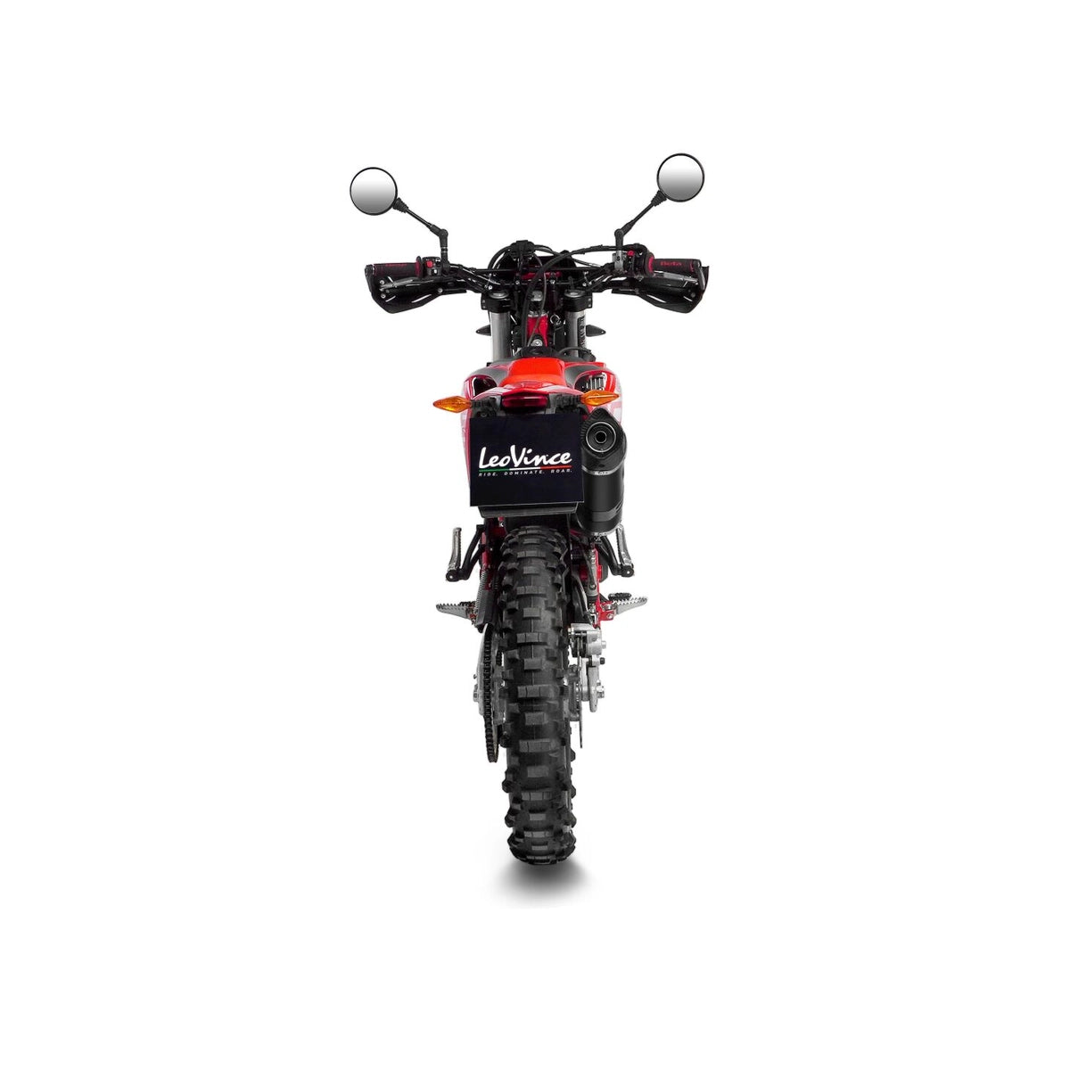 Beta RR 125 (21-26) m.fl. LeoVince LV One EVO slip-on – rustfri – mat sort – ekstra produktvisning af lyddæmper, finish og detaljer 2