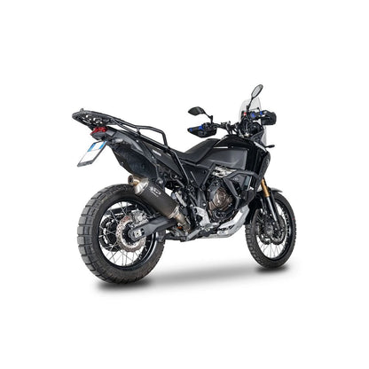 Yamaha Ténéré 700 (18-26) Dakar slip-on, sort – Spark – produktdetalje fra alternativ vinkel, billede 3