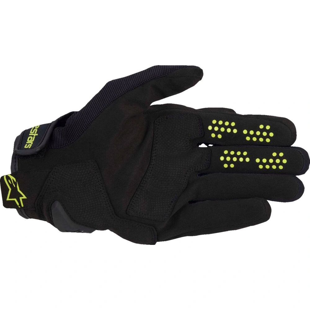 MC handsker Chrome V2, herre – Sort/Dark Khaki, str. M fra Alpinestars – produktdetalje 2