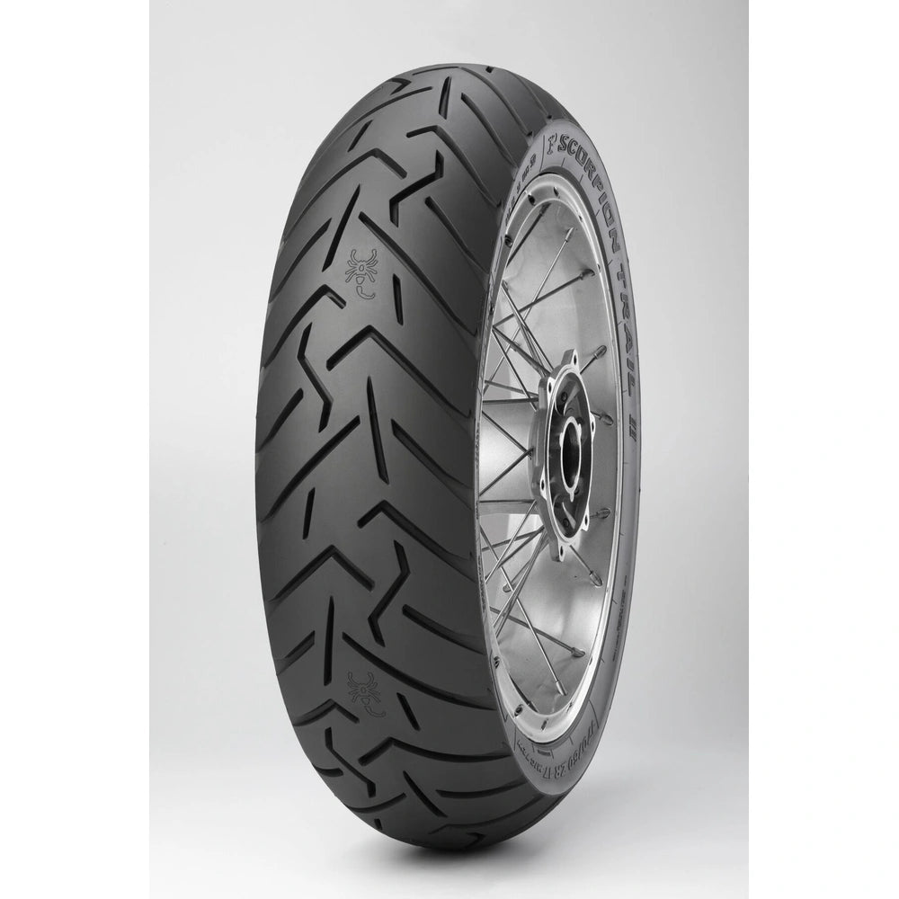 Pirelli Scorpion Trail II 170/60 ZR17 72W TL – spec. D – bagdæk – originalt Pirelli bagdæk med alsidigt greb på både asfalt og grus. Køb hos Mo2parts.