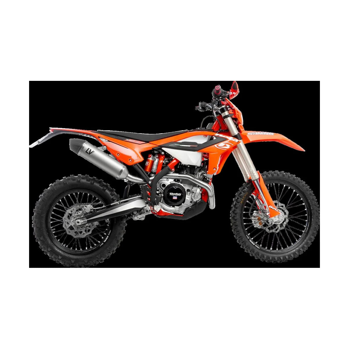 Beta RR 480 EFI (20-26) m.fl. LeoVince LV-X EVO slip-on – rustfri – ekstra produktvisning af lyddæmper, finish og detaljer 3