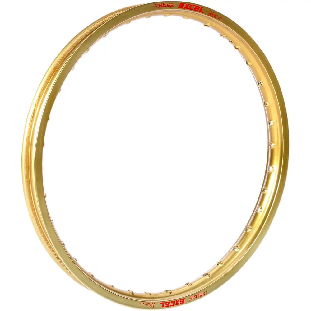 Excel Takasago MX/Enduro fælg 21x1.6, for, 36H til Honda/Husqvarna/KTM m.fl. 1991–2026 – guld – Excel hjuldel til MX, Enduro eller Supermoto