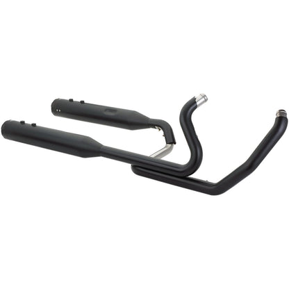 Harley-Davidson Touring (17-20) El Dorado Dual Exhaust System, sort, Billet| Thruster end cap – S&S Cycle