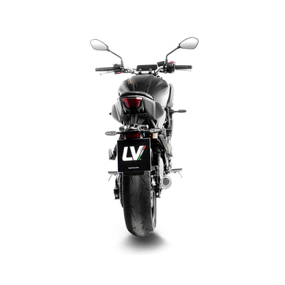 Yamaha MT-07 (20-26) m.fl. LeoVince LV-10 komplet udstødning – rustfri – 15272FBU – ekstra produktvisning af udstødningssystem, design og detaljer 10