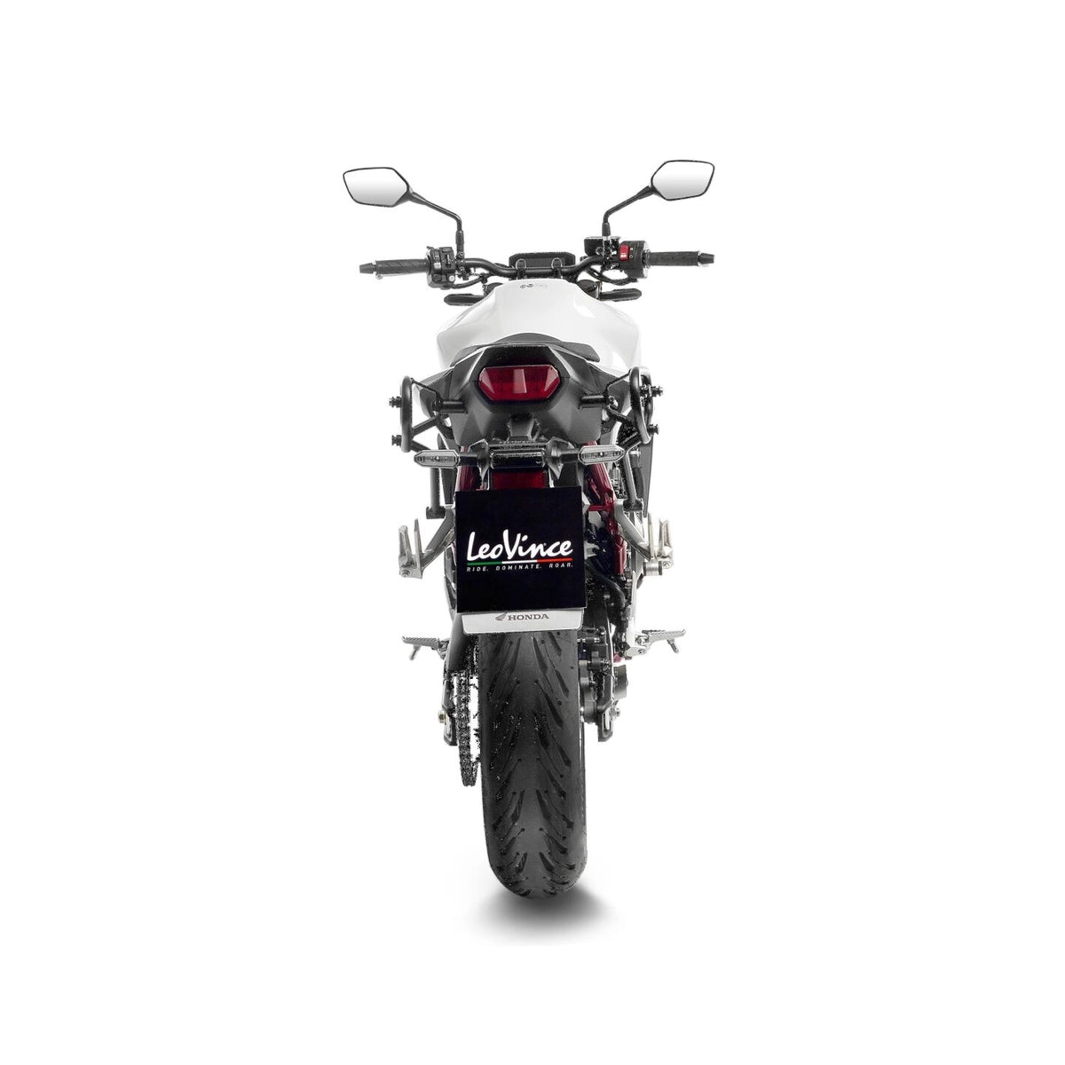 Honda CB750 (23-24) LeoVince LV Race komplet udstødning – rustfri – ekstra produktvisning af udstødningssystem, design og detaljer 4