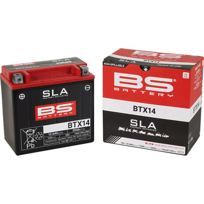 BS Battery BTX14 MC batteri – produktbillede 2