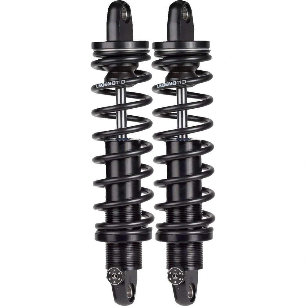 Legend Suspension Harley-Davidson Touring (99-26) REVO-A støddæmpersæt, 12", Standard Duty, sort – produktbillede 4, varenr. 1310-0958
