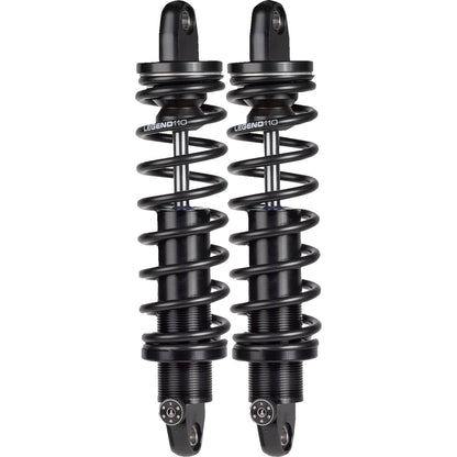 Legend Suspension Harley-Davidson Touring (99-26) REVO-A støddæmpersæt, 12", Standard Duty, sort – produktbillede 4, varenr. 1310-0958