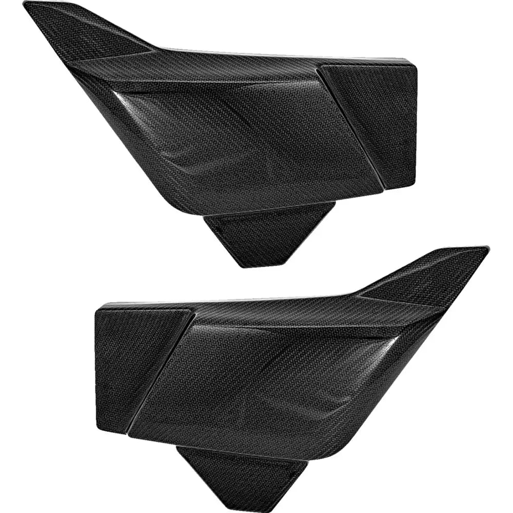 Harley-Davidson (23-26) carbon sidecovers Black/ Carbon Fiber/ Gloss – Saddlemen