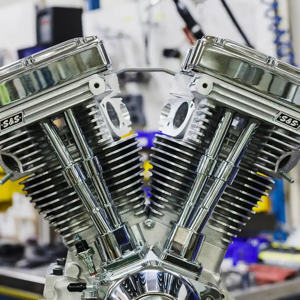 Harley-Davidson Evolution (84-99) V111 Long-Block Engine, natural – S&S Cycle – ekstra produktvisning 2