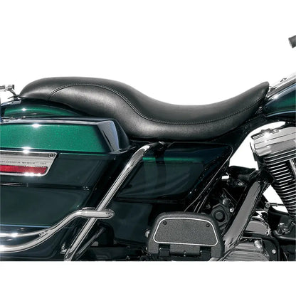 Harley-Davidson FX/FL (87-96) Profiler 2-up sæde – Saddlemen – ekstra produktvisning med fokus på form, polstring, syninger og finish – billede 2