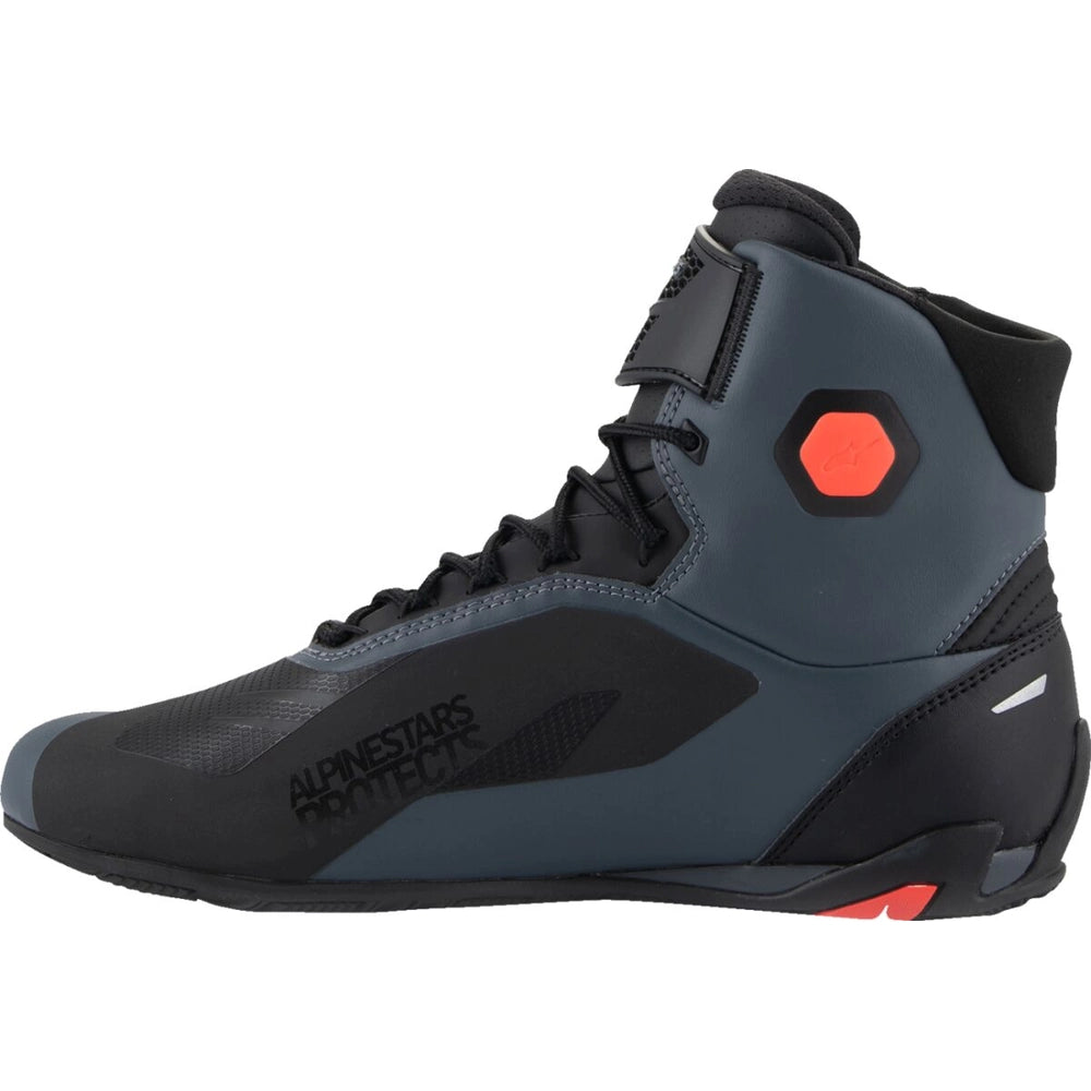 MC sko Faster-4, herre – Sort/Grå/Rød, str. US 11.5 fra Alpinestars – produktdetalje 3