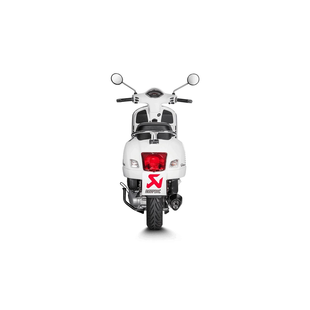 Akrapovič S-VE125SO2-HZBL slip-on – detalje af produktets udformning