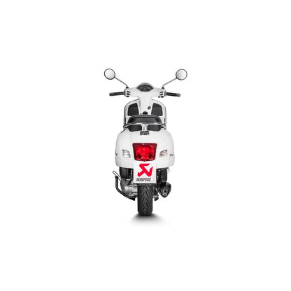 Akrapovič S-VE125SO2-HZBL slip-on – detalje af produktets udformning