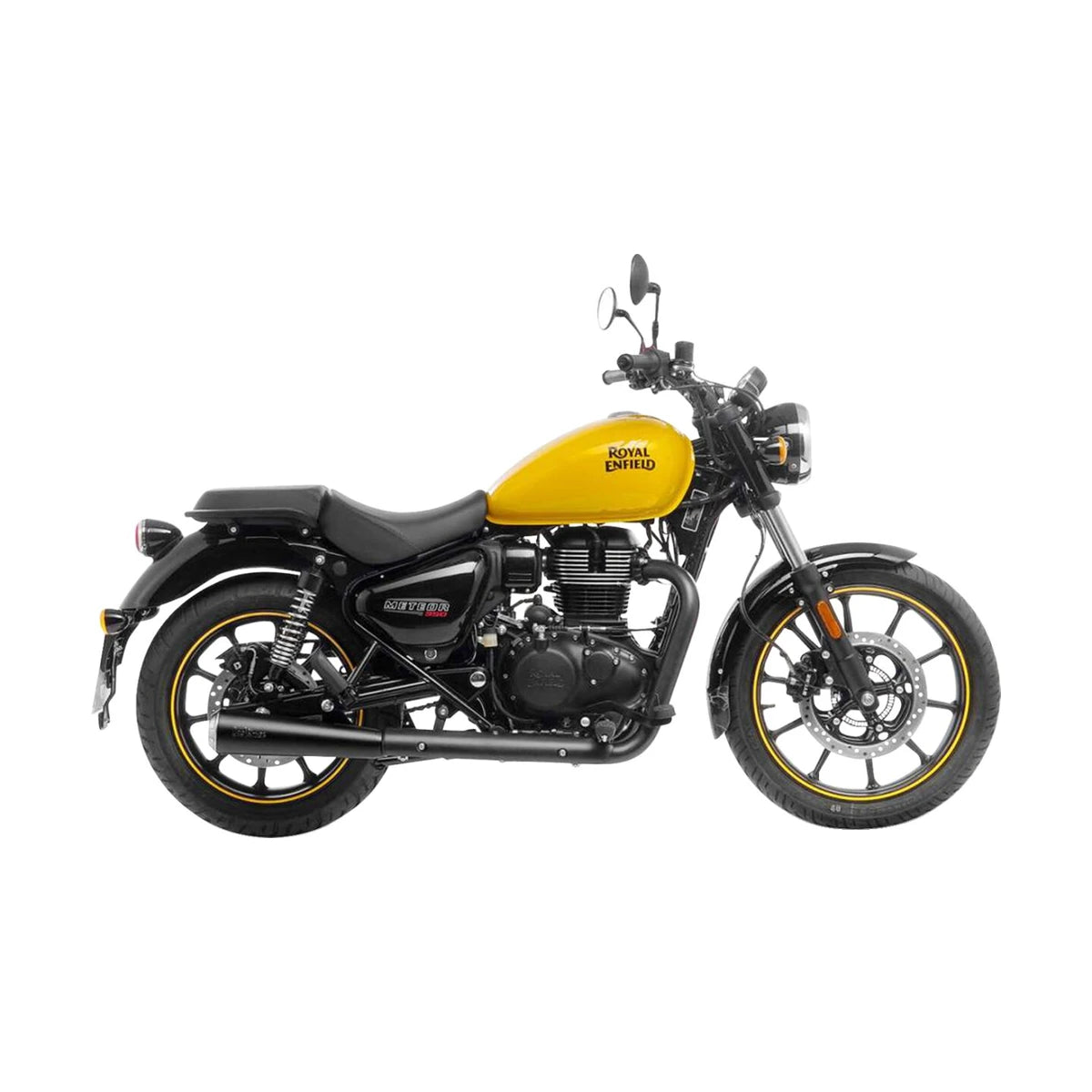 Royal Enfield METEOR 350 (21-24) m.fl. LeoVince link pipe – ekstra produktvisning af link pipe og monteringsdetaljer 3