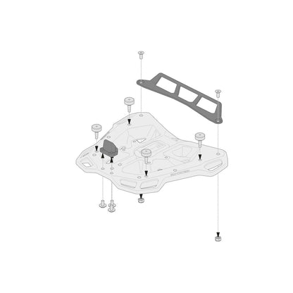 adapterkit for ADVENTURE-RACK bagagebærer – SW-Motech – produktbillede 2