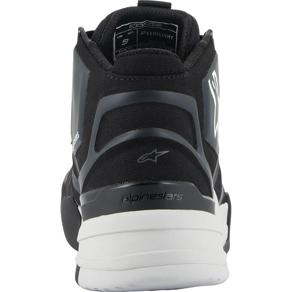 MC sko Speedflight, herre – Sort/Hvid, str. EU 48 / US 14 fra Alpinestars – produktdetalje 3