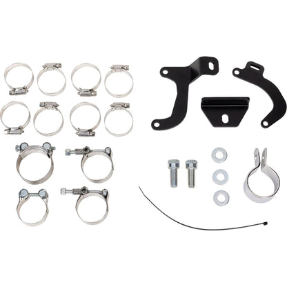 Harley-Davidson Touring (95-08) Dresser Duals forrør, krom – Vance & Hines – monteret på motorcykel – design og pasform 3