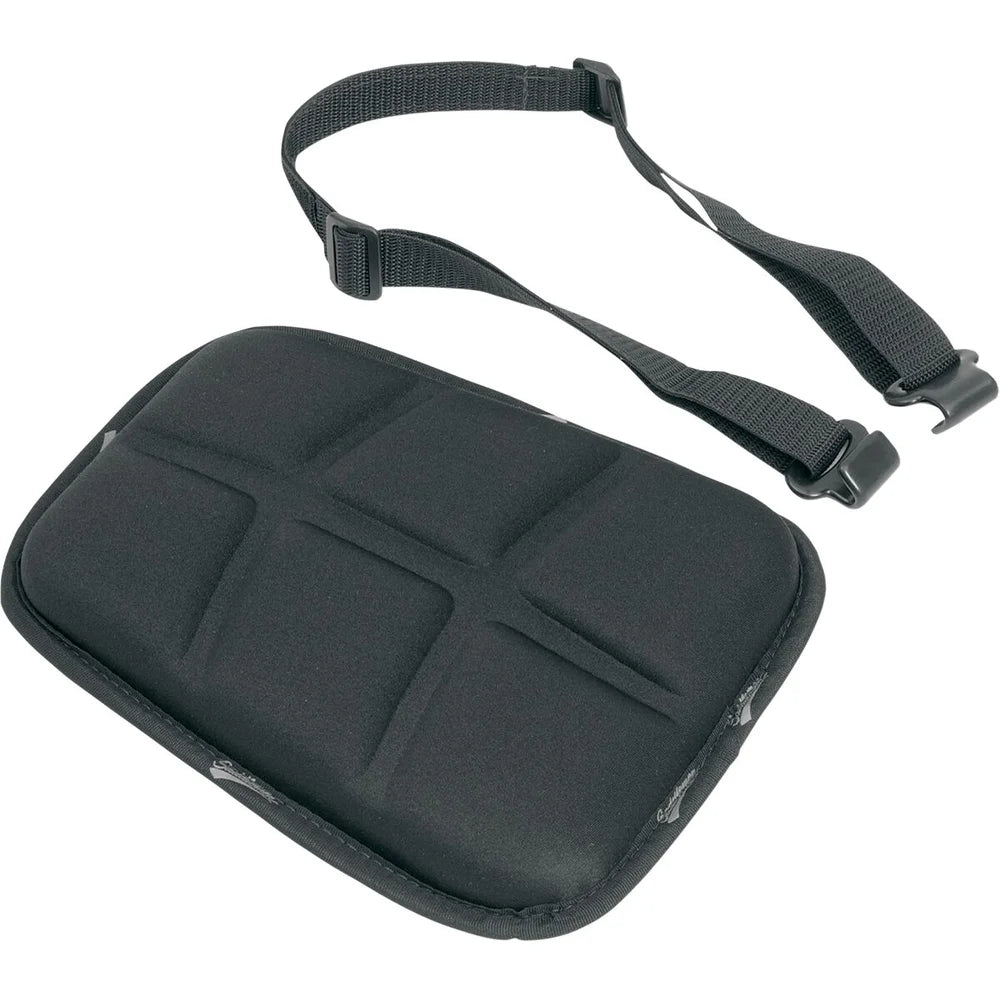 SaddleGel komfortpude, Black (0810-0522) – Saddlemen – ekstra produktvisning med fokus på form, polstring, syninger og finish – billede 2