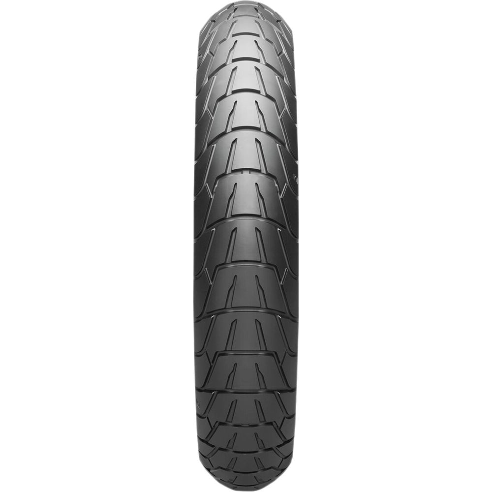 Bridgestone Battlax Adventurecross Scrambler AX41S 110/80R18 58H TL – fordæk – originalt Bridgestone fordæk med markant scrambler-look og trygge vejegenskaber. Køb hos Mo2parts. Produktbillede 2.