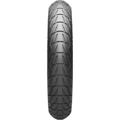 Bridgestone Battlax Adventurecross Scrambler AX41S 110/80R18 58H TL – fordæk – originalt Bridgestone fordæk med markant scrambler-look og trygge vejegenskaber. Køb hos Mo2parts. Produktbillede 2.