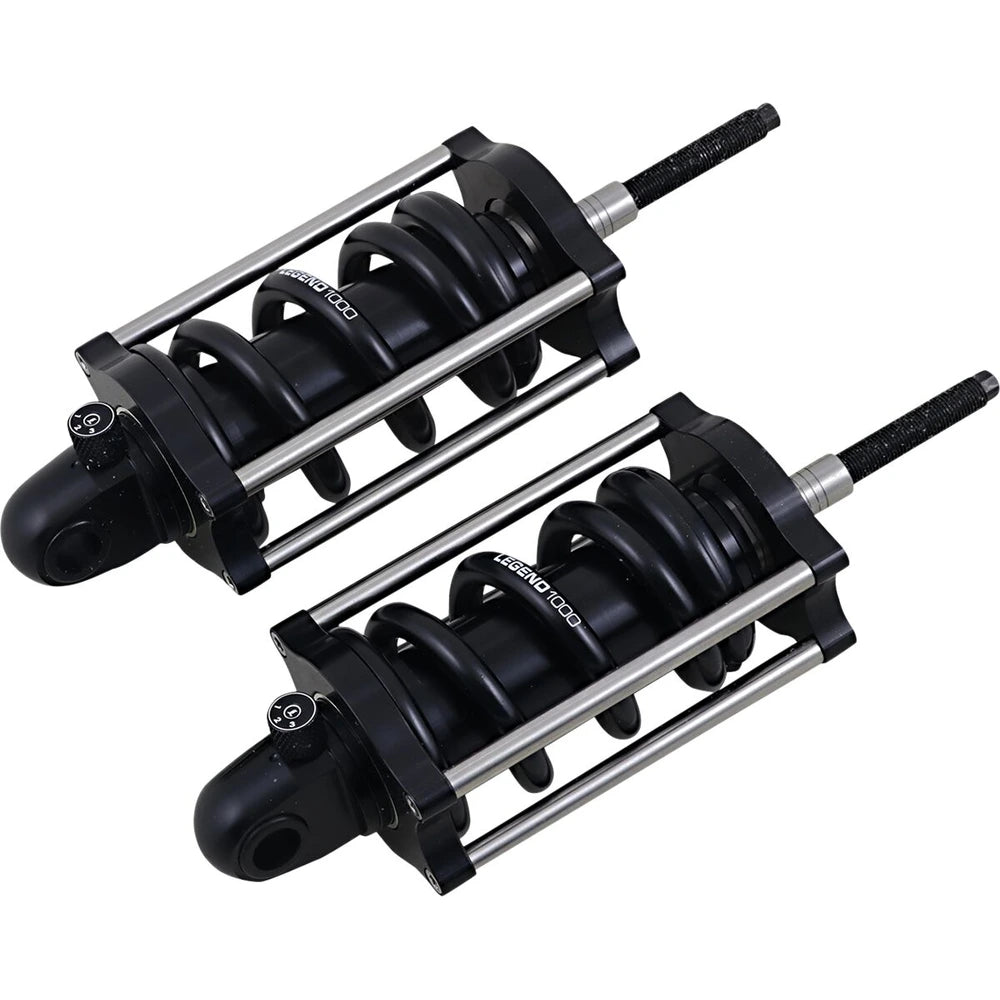 Legend Suspension Harley-Davidson Softail (00-17) REVO-A støddæmpersæt, 12.25", Heavy Duty, sort – produktbillede 2, varenr. 1310-1974