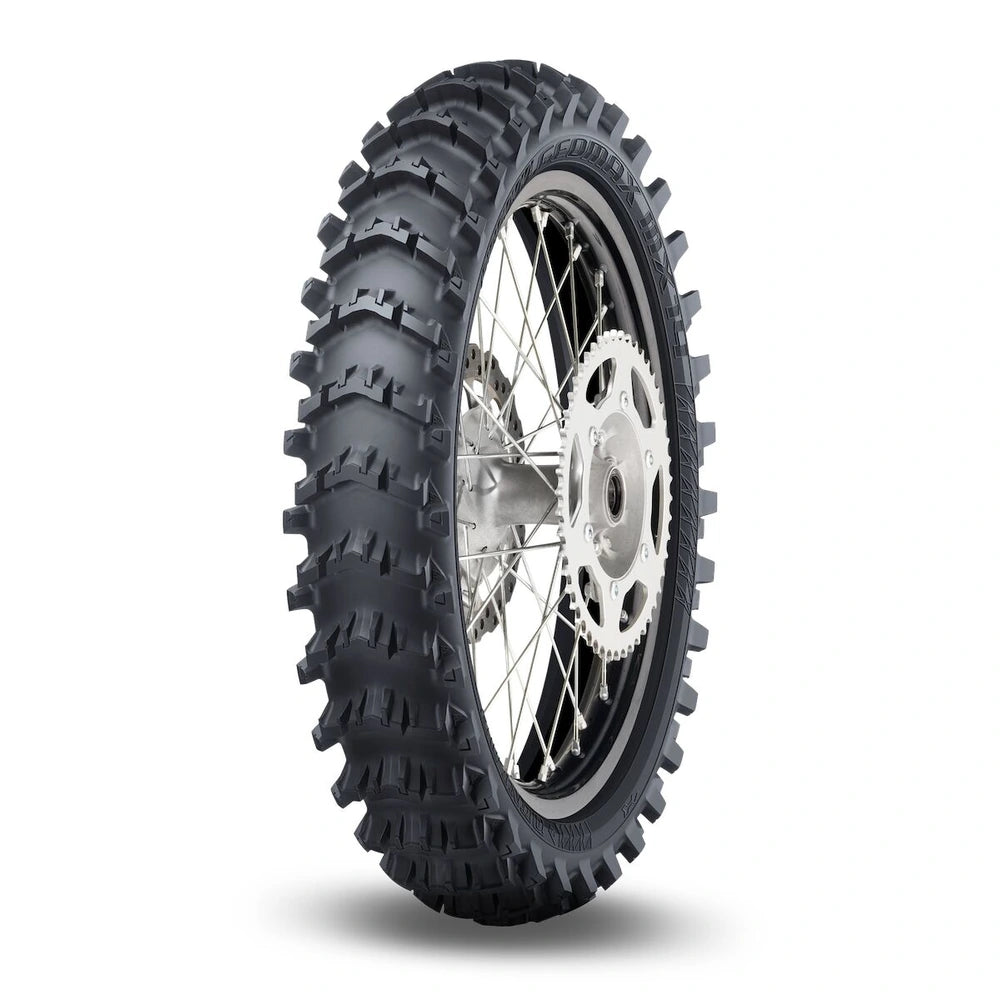 Dunlop Geomax MX14 100/90-19 57M TT – bagdæk – originalt Dunlop bagdæk med maksimalt greb i sand og mudder. Køb hos Mo2parts.
