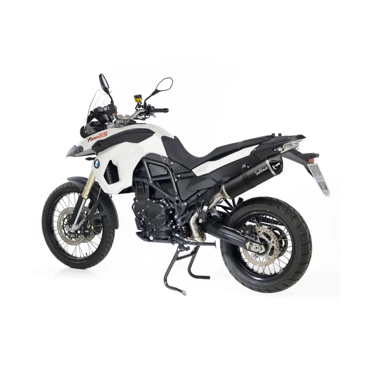 BMW F800GS (08-16) m.fl. LeoVince LV One EVO slip-on – carbon – ekstra produktvisning af lyddæmper, finish og detaljer 3