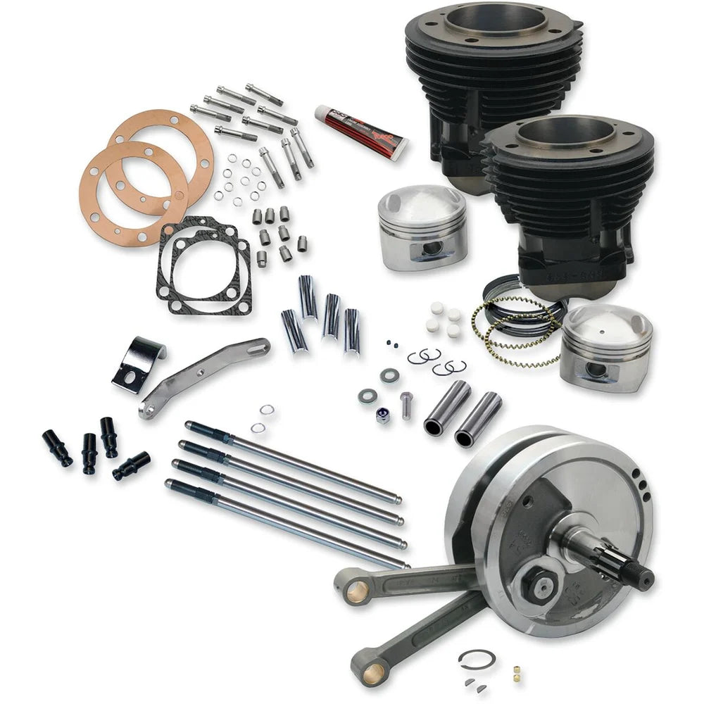 Harley-Davidson Shovelhead (80-84) Sidewinder Big Bore Stroker Performance Kit, 3,625" (91-9130) – S&S Cycle