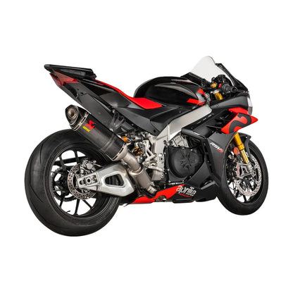 Akrapovič L-A10E11/TD link pipe monteret på Aprilia RSV4 1100 (21-24) m.fl.