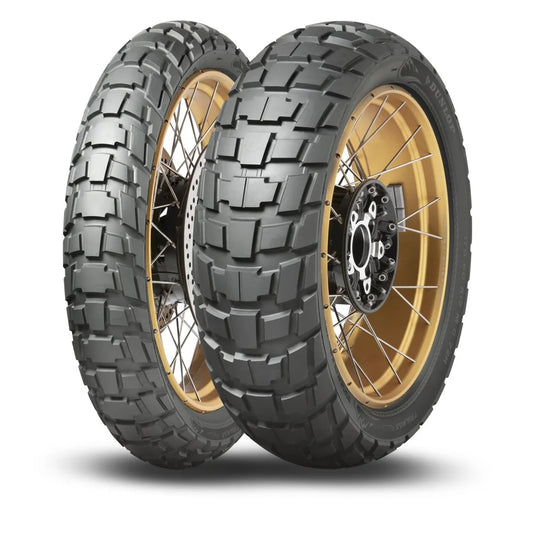 Dunlop Trailmax Raid 130/80-17 65S TL – bagdæk – originalt Dunlop bagdæk med stærkt greb på asfalt og i terræn. Køb hos Mo2parts.
