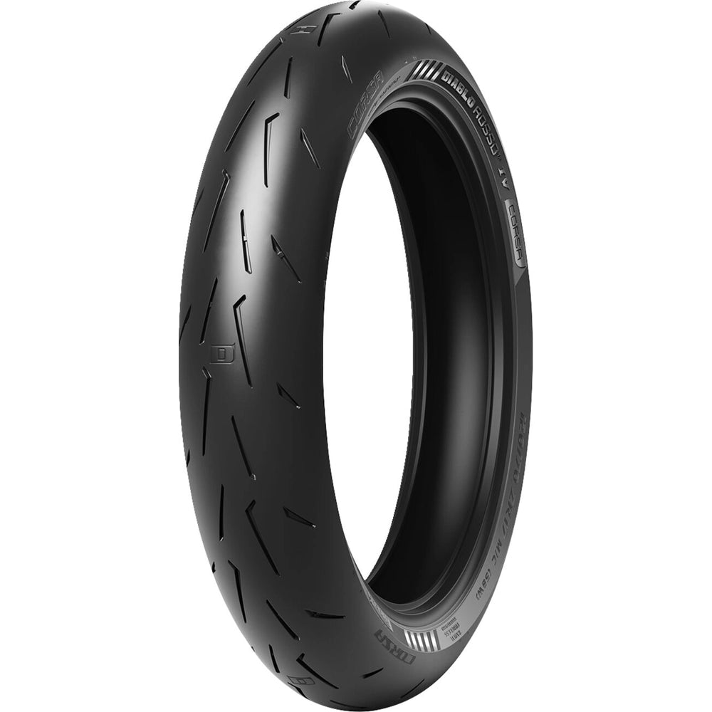 Pirelli Diablo Rosso IV Corsa 110/70 ZR17 54W TL – fordæk – originalt Pirelli fordæk med skarpt greb, hurtig styring og masser af køreglæde. Køb hos Mo2parts.
