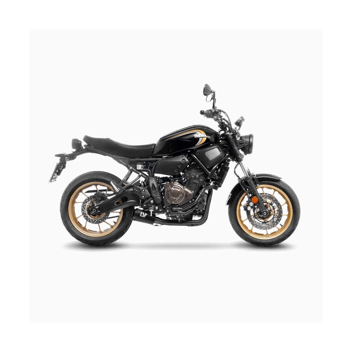 Yamaha MT-07 (20-26) m.fl. LeoVince LV-10 komplet udstødning – rustfri – 15272FBU – ekstra produktvisning af udstødningssystem, design og detaljer 6