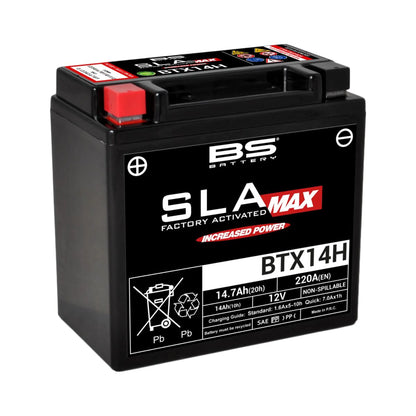 BS Battery BTX14H MC batteri – produktbillede 2